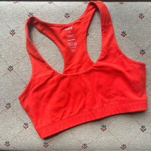 MATE Red Racerback Sports Bra